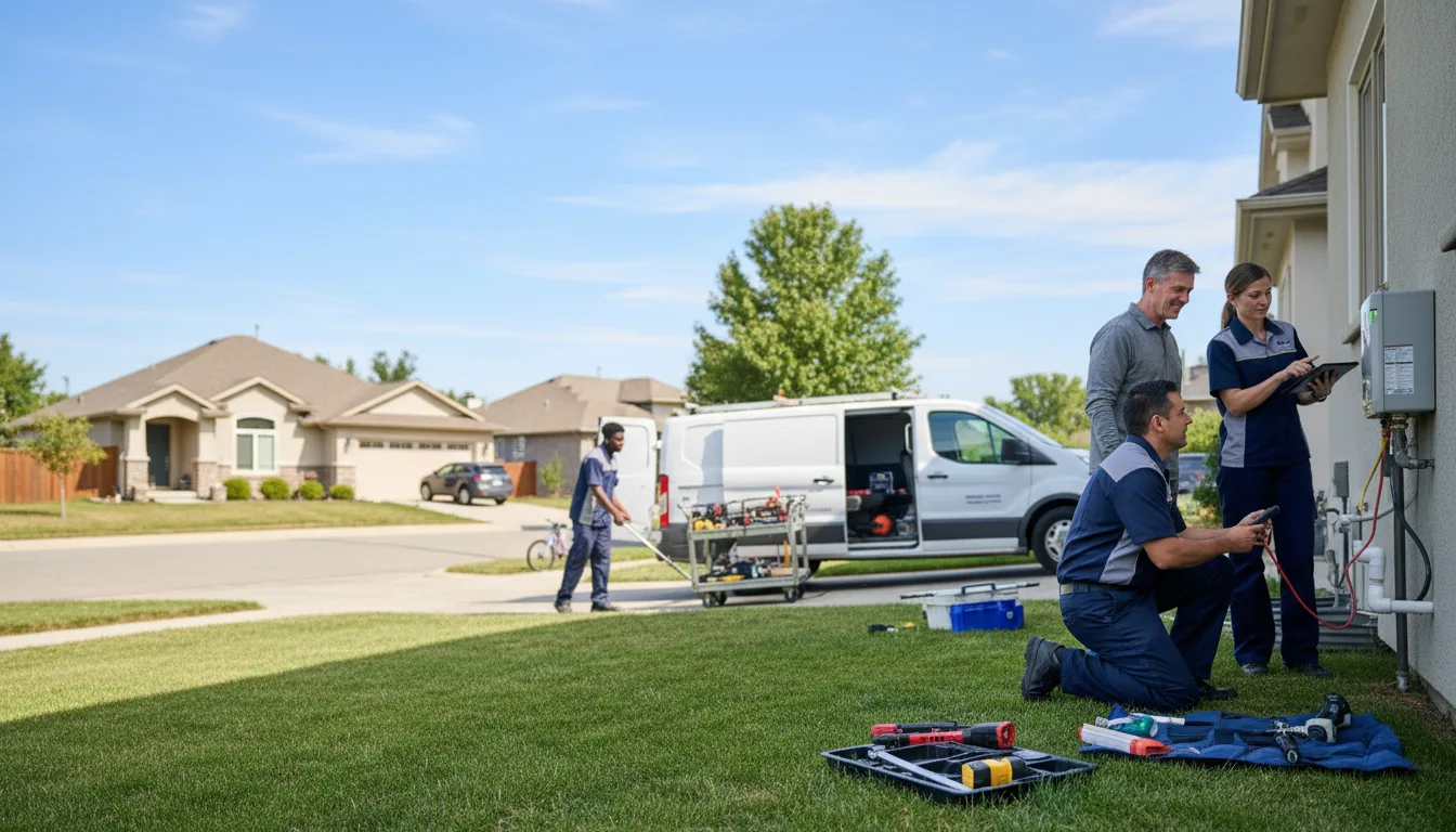 Tankless water heater service in Hickory Plains, AR